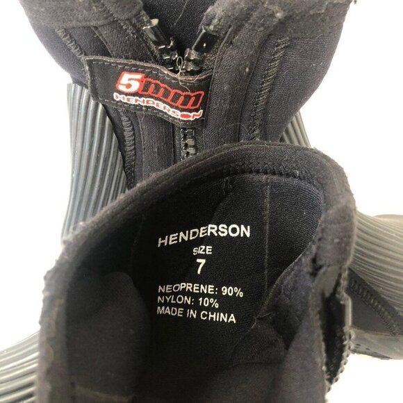 Henderson Neoprene 5mm Diving boots Henderson water sports boots Size 7 main image 4